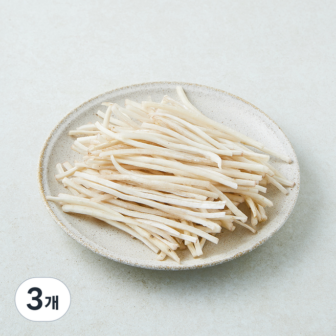 국내산 우엉채, 3개, 300g
