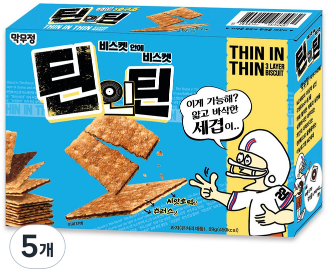 하늘처럼 막무정 틴인틴, 89g, 5개