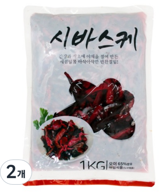 코우인터내셔널 시바스케, 1kg, 2개