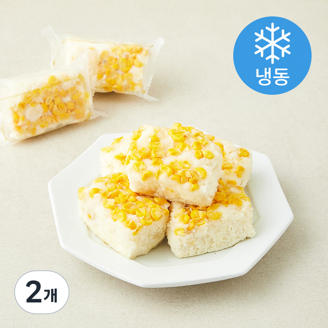 해아람 옥수수 설기 (냉동), 85g, 2개, 5개입
