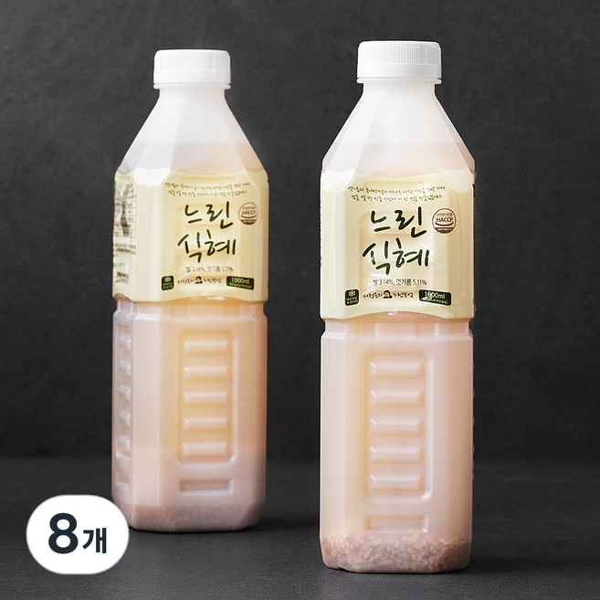 느린부엌 식혜, 1L, 8개