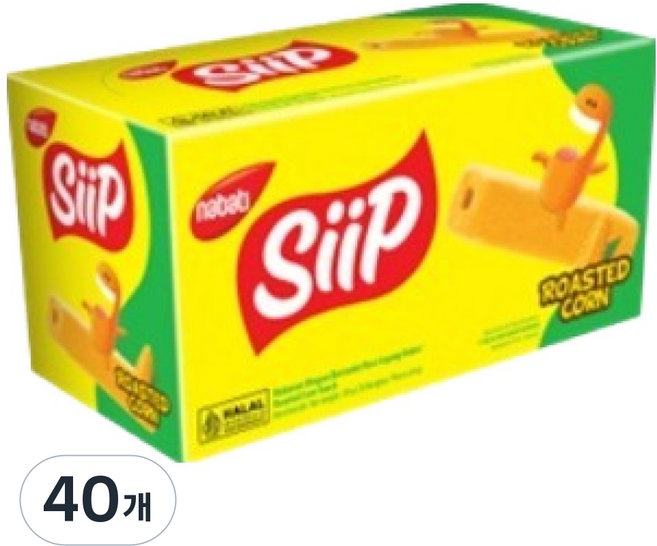 nabati SIIP 烘烤玉米, 40個, 4g