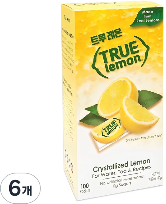 트루시트러스 트루레몬 에이드분말, 800mg, 100개입, 6개 - 쿠팡