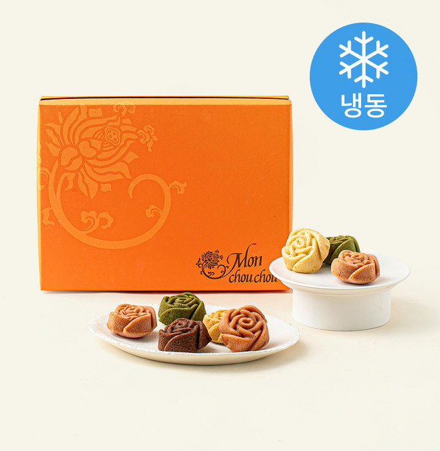 Monchouchou 로즈휘낭시에 (냉동), 32g, 12개입, 1개