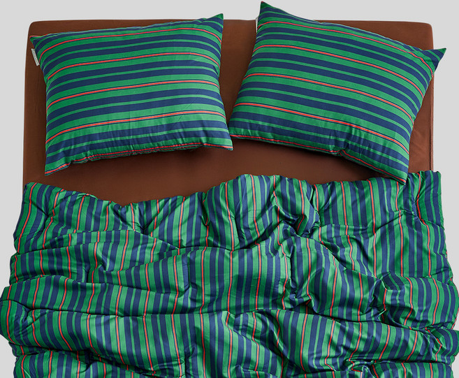 데시뉴 하이틴 스트라이프 항균 홑겹 베개커버