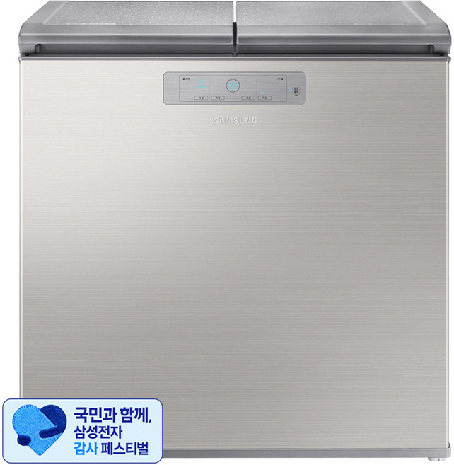 [삼성 감사 페스티벌] 삼성전자 김치플러스 뚜껑형 김치냉장고 221L 방문설치, 세레네 실버, RP22C3111Z1