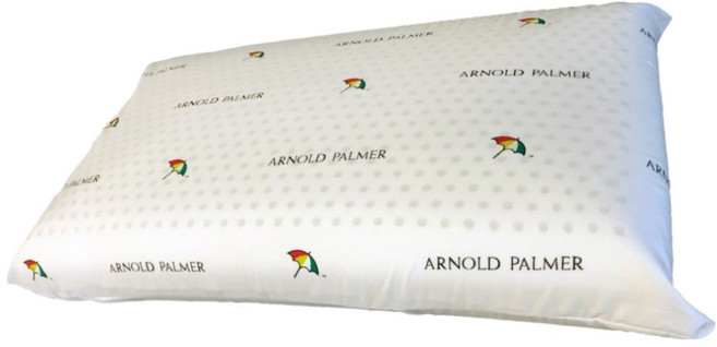 Arnold Palmer 雨傘牌 透氣立體結構棉網乳膠枕, 白色, 1個