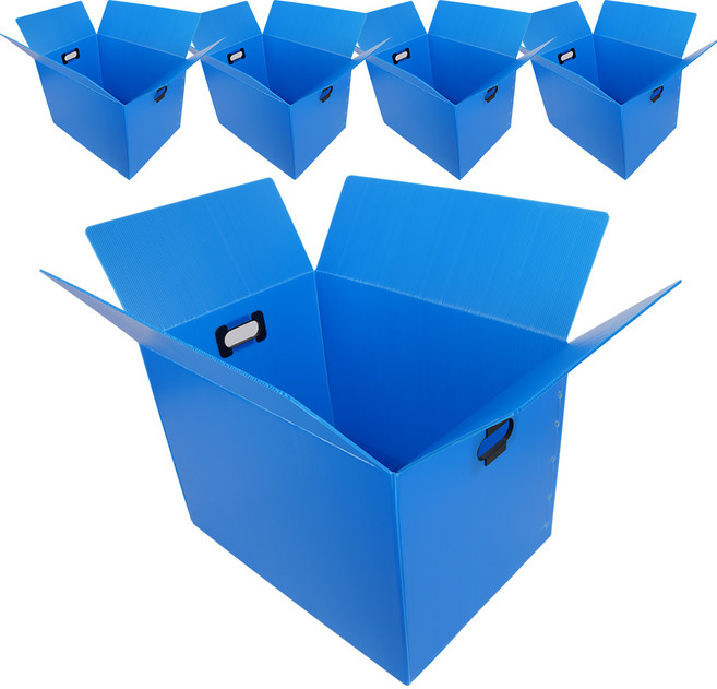 코멧 두꺼운 이사박스 3T 3호~7호 5개입, 블루, 5개