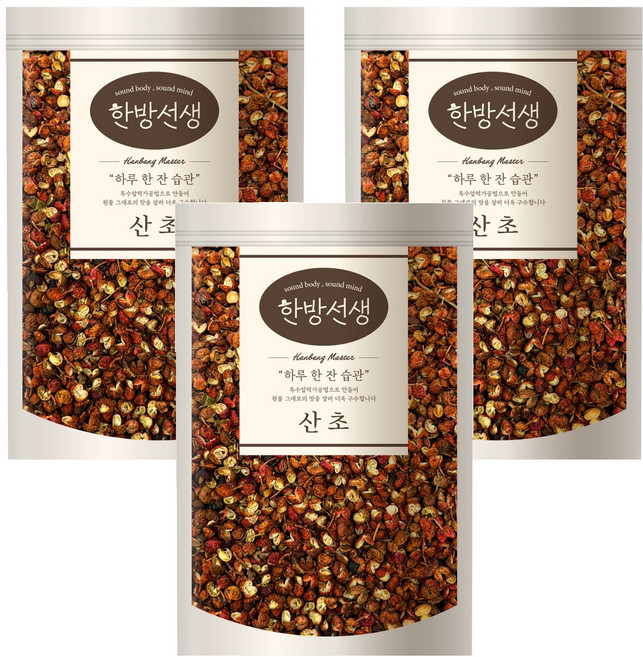 한방선생 화자오 산초, 100g, 1개입, 3개