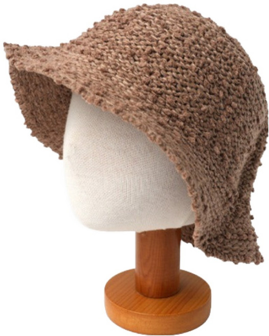 채니봉봉 코코 니트 버킷햇