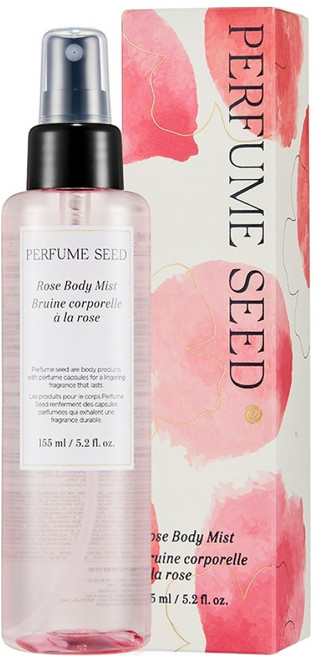 더페이스샵 퍼퓸씨드 로즈 바디 미스트, 155ml, 1개