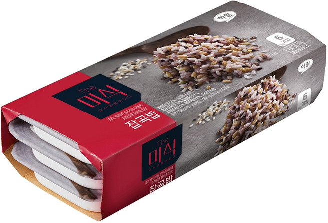 더미식 잡곡밥, 6개, 180g