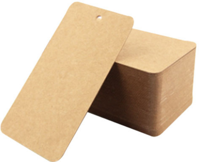 의류 가격 라벨 브라운, 1개, 200개입