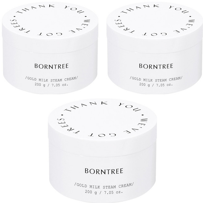 본트리 골드 밀크 스팀 크림, 200g, 3개