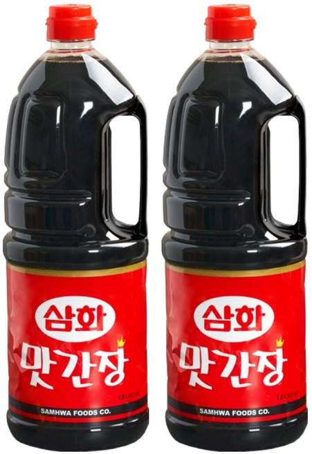 삼화식품 맛간장, 1.8L, 2개