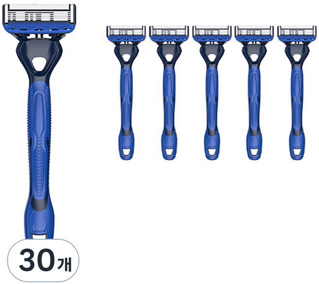 도루코 페이스 파이브 스타일 일회용면도기, 1개입, 30개