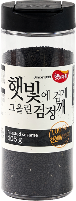 햇님마을 햇빛에 검게 그을린 검정깨, 105g, 1개