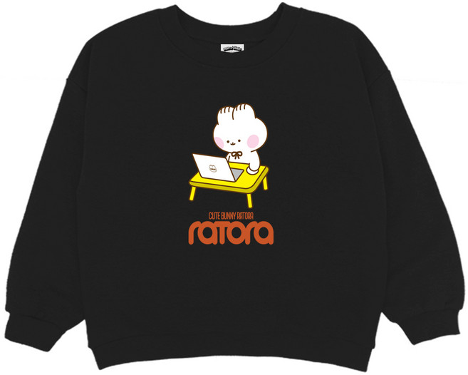 라토라 아동용 오버핏 맨투맨 APE-107