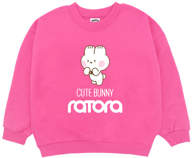 라토라 아동용 오버핏 맨투맨 APE-133