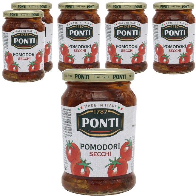 폰티 포모도리 토마토소스, 280g, 6개