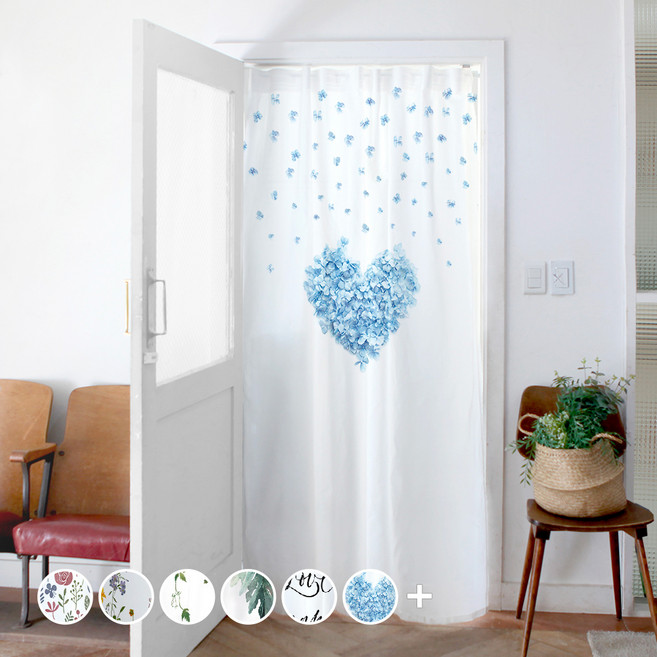 상상후 도어커튼