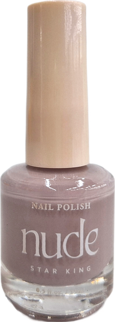 STAR KING 星之冠 nude 法式漫步裸色系指甲油 PL83, 紫藕午茶, 15ml, 1瓶
