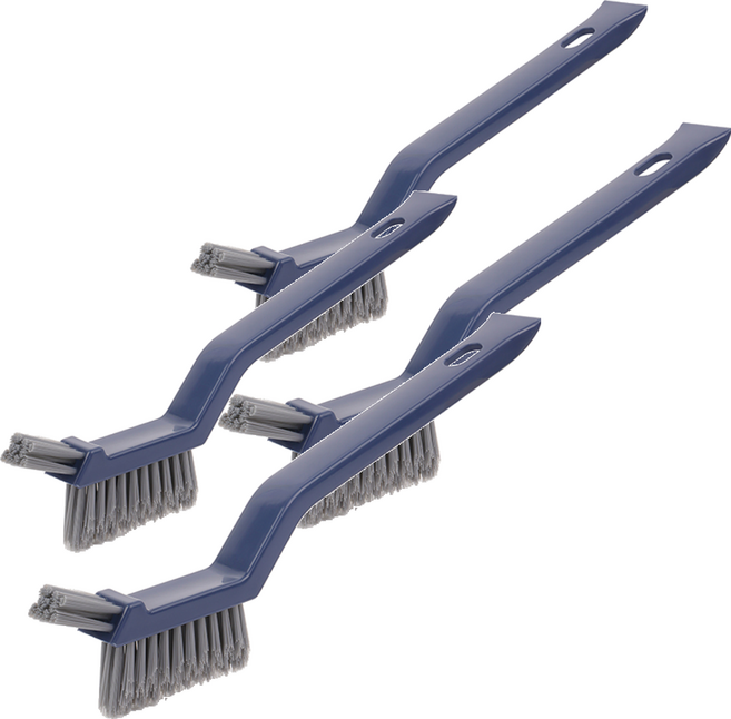 생활공식 집게 분리형 틈새 청소솔, 네이비, 4개