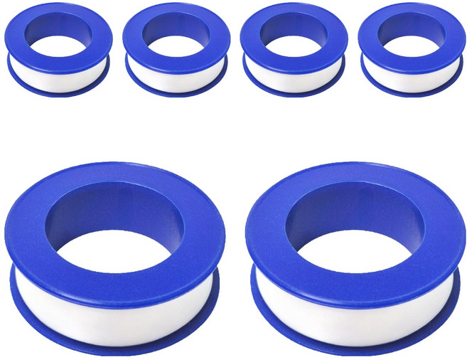 월드크린 테프론 테이프 10m, 6개