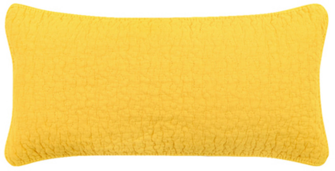 쉬즈홈 힐링 피그먼트 베개 커버 + 속통, 노랑, 1개