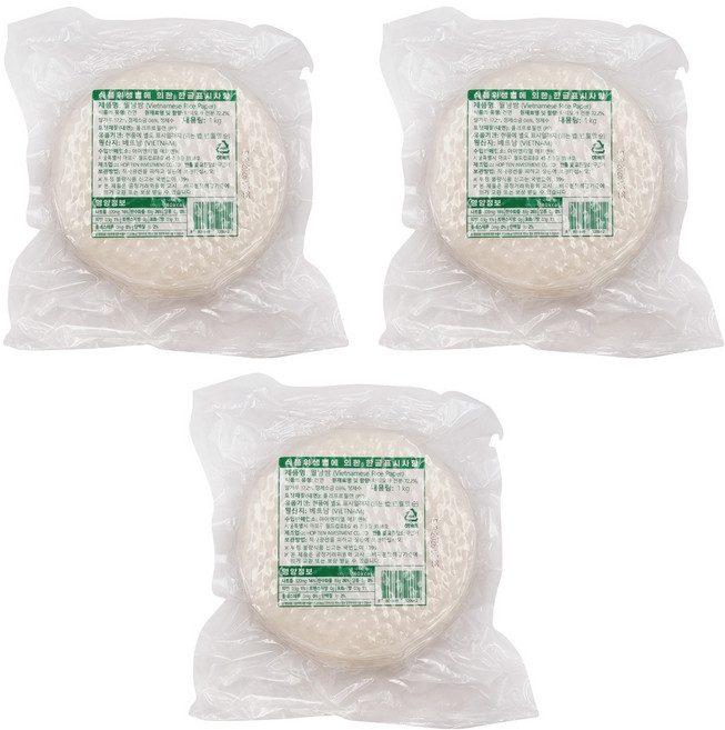 Cook Shop 越南春捲米紙, 1kg, 3個