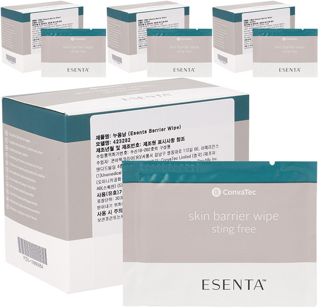 콘바텍 에센타 베리어 와이프 30p 423282, 4개