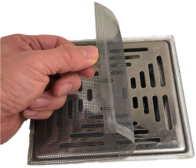 생활꾸밈 사각사각 배수구 거름망 10p, 그레이