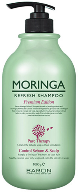 바론 모링가 리프레쉬 샴푸, 1kg, 1개