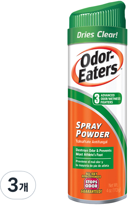 오더이터 풋 스프레이, 3개, 113g
