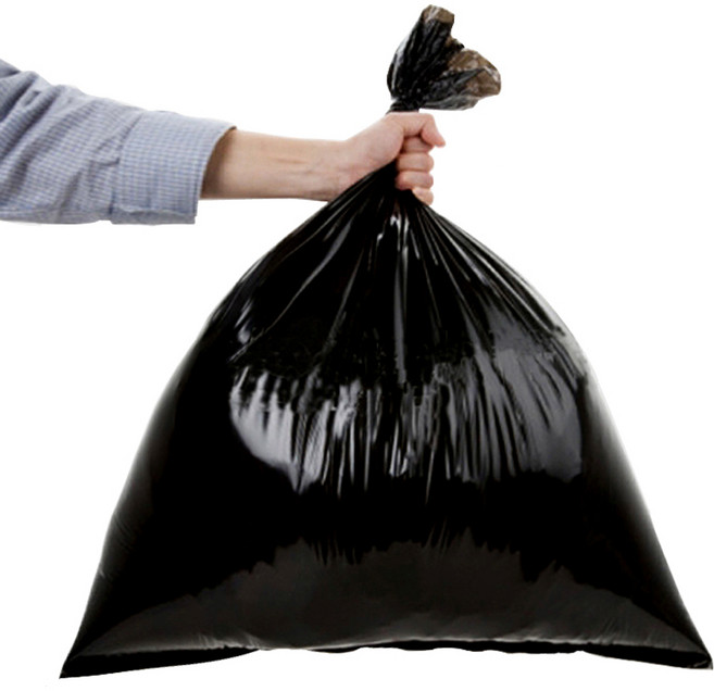 담다비닐 쓰레기 비닐봉투 검정 100p, 20L, 1개