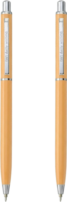 IWI 蒙恬 DAILY WRITING 中性筆 0.5mm, 薑黃, 2支