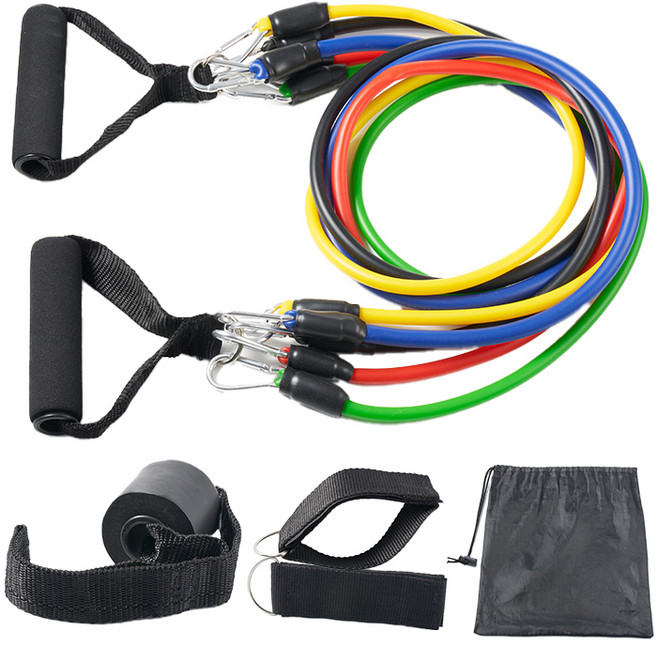 바디공식 튜빙밴드 5종 세트, 혼합색상, 1개