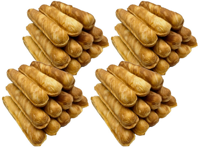 우유를 넣어 부드러운 9겹 밀크브레드 12p, 384g, 4개