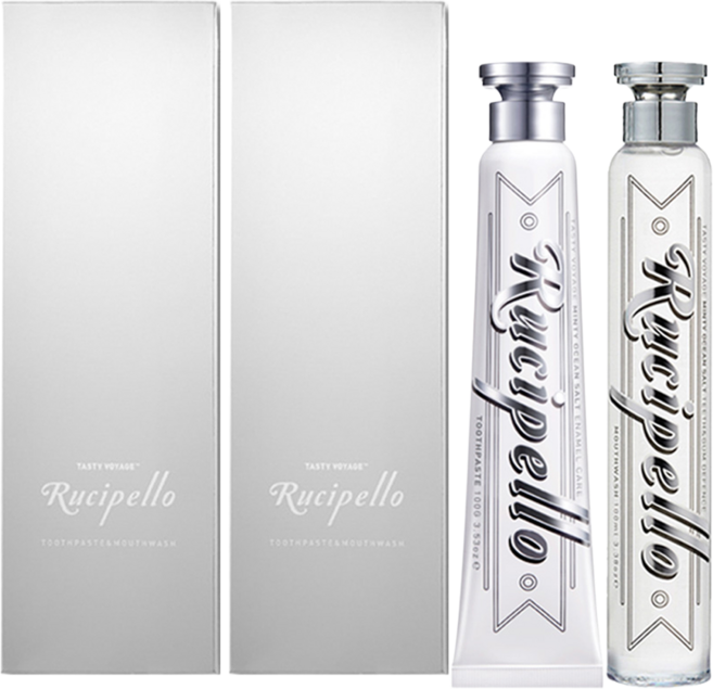 루치펠로 민티오션솔트 치약 + 가글, 2세트