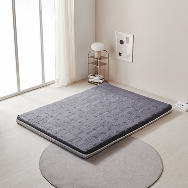 홈잡스 9존 접이식 토퍼 매트리스 + 보관벨트