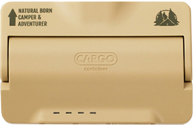 CARGO container 工業風超輕量LED露營燈, 1個, 沙色