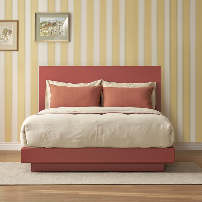 에스엘큐케이 소호 호텔 침대 + 하이브리드 매트리스 세트 방문설치, 브릭