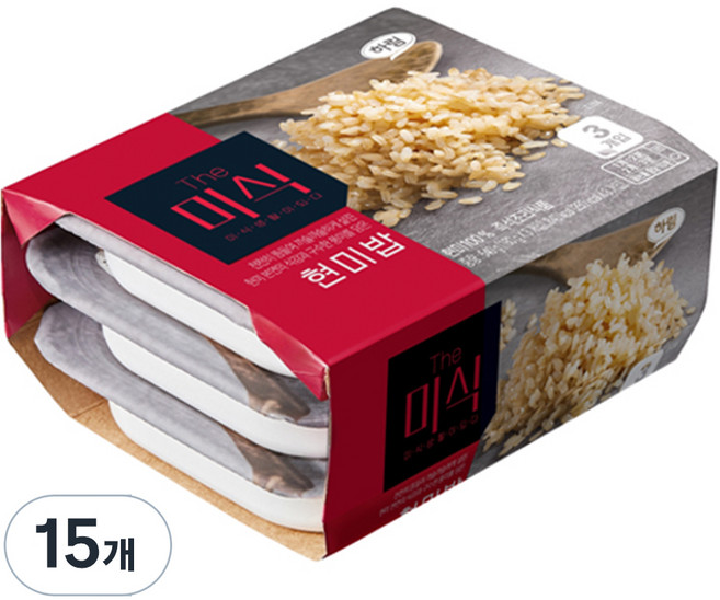The Mi Shik 即食糙米飯, 180g, 15個