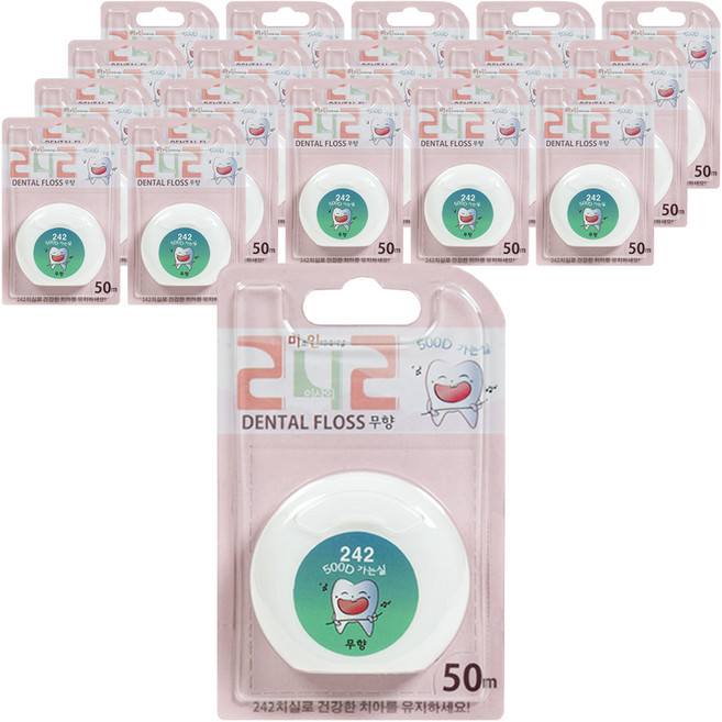 242 일반 치실 무향, 6개입, 3개