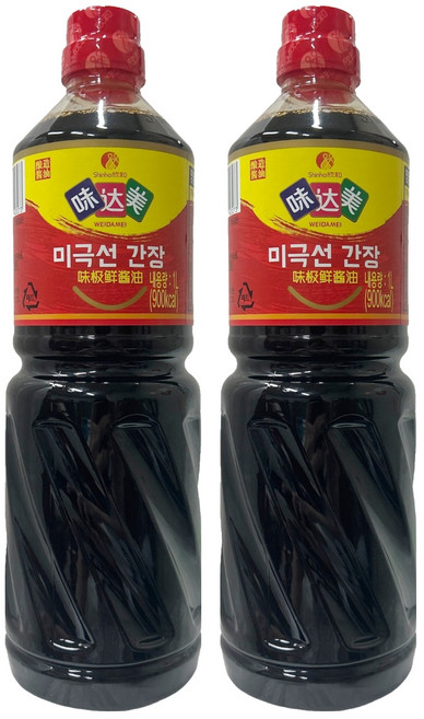 미달미 신호 미극선 간장, 2개, 1L