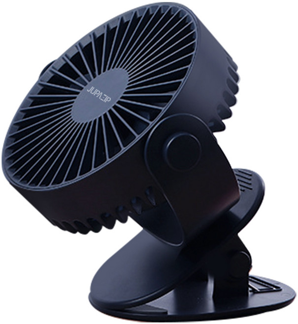주파집 스탠드 클립 선풍기, JP-STAND-FAN, 네이비블루