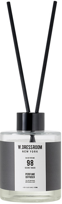 더블유드레스룸 퍼퓸 디퓨저, No98 시크릿 머스크, 120ml, 1개