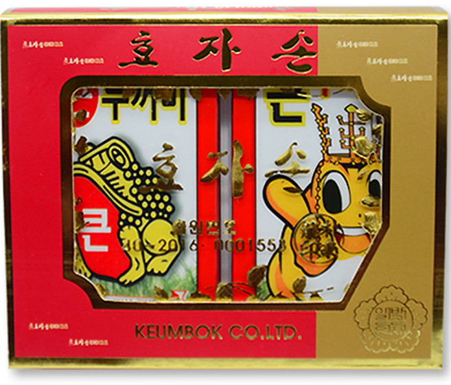 서하의집 빅사이즈 대형화투, 레드, 1개