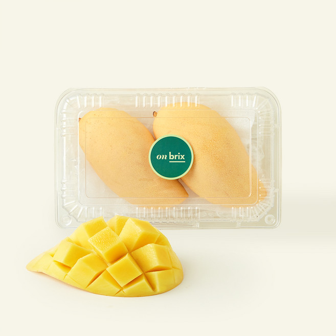 온브릭스 주식회사 농업회사법인 베트남산 깨오망고, 1개, 700g