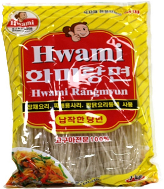 화미 납작한 당면, 1kg, 1개